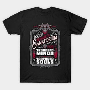 Dr Seward's Sanatorium - Dracula - Vintage Victorian Gothic Vampire T-Shirt